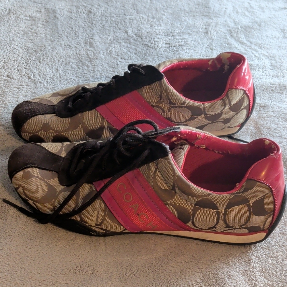 Coach Canvas Shoes